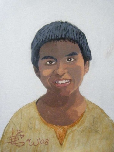 Painting titled "Sergio" by Jaap Van Der Wijk, Original Artwork, Oil