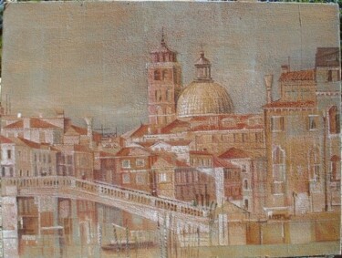 VENEZIA Peinture intitulée "VENEZIA" par Michel Moskovtchenko, Œuvre d'art originale