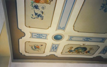 Dessin intitulée "Plafond à Pavia (It…" par Sérgio Vieira Da Silva - Sévis, Œuvre d'art originale