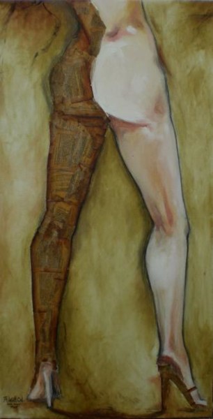 MADONNA I (coleccion privada.Arte Contemporaneo Chateau Des Reaux) Loire,Francia Painting titled "MADONNA I (colecci…" by Alexander Leal Cid, Original Artwork, Oil