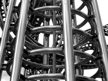 Photography titled "Steel Sculpture" by Angelo Di Pietrantonio, Original Artwork