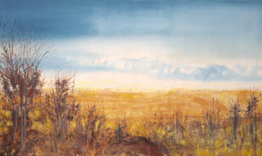 VOYAGE EN TRANSYLVANIE SIBIU 2006 Painting titled "VOYAGE EN TRANSYLVA…" by Michel Moskovtchenko, Original Artwork, Oil