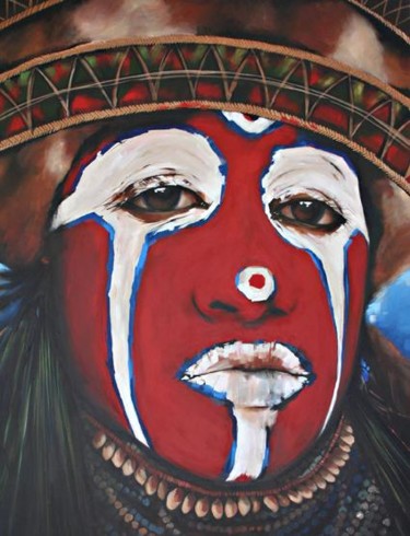 Painting titled "Highlander meri - P…" by Penelope Casey, Original Artwork