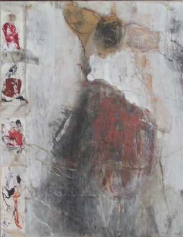 Peinture intitulée "ESTELLE" par Catherine Monmarson, Œuvre d'art originale