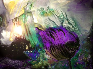 Pintura titulada "The Nuns in The Sun…" por Miki De Goodaboom, Obra de arte original, Oleo
