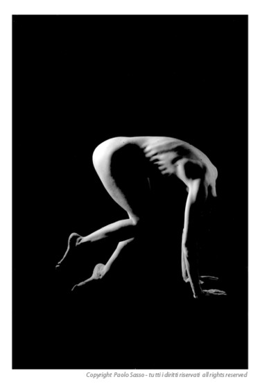 Fotografia intitolato "Butoh-2" da Paolo Sasso, Opera d'arte originale