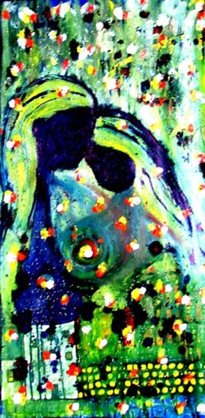Painting titled "Celebration" by Georg Kiehn, Original Artwork