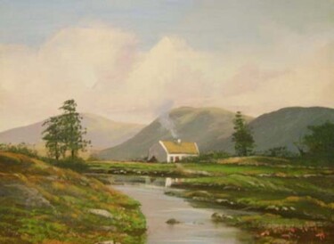 제목이 "galway cottage"인 미술작품 Cathal O Malley로, 원작