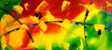 Painting titled "sin titulo" by Ma Heriberta Vega Coronel Artista Mexica, Original Artwork