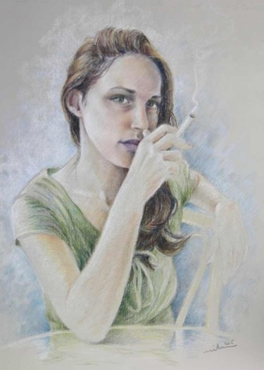 「The Day After...」というタイトルの絵画 Miki De Goodaboomによって, オリジナルのアートワーク, オイル