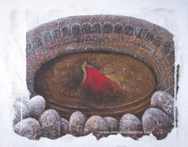 Pintura titulada "ARENA" por Livia Alessandrini, Obra de arte original