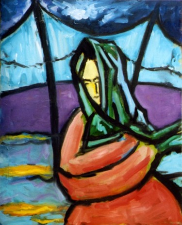 Painting titled "The Crossing" by Bradley Owen, Original Artwork