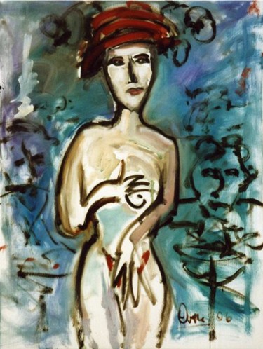 Painting titled "Vullegaas" by Bradley Owen, Original Artwork