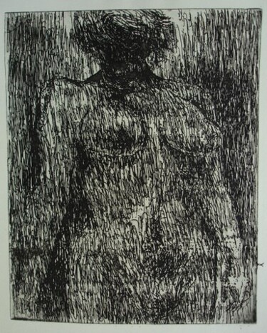Printmaking titled "CONTRE-JOUR" by Michel Moskovtchenko, Original Artwork, Etching