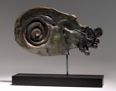 Sculpture intitulée "Variation sur Z (ve…" par Sak, Œuvre d'art originale