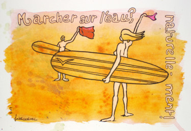 Drawing titled "20X30-NUS" by Fabrice Rehel, Original Artwork