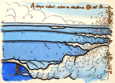 "30X40-RESISTER" başlıklı Resim Fabrice Rehel tarafından, Orijinal sanat