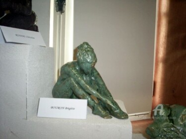 Sculpture intitulée "Attitude de Brigitt…" par Brigitte Bouron, Œuvre d'art originale