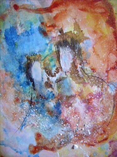 Peinture intitulée "Discussions verbales" par Bruno Briatte, Œuvre d'art originale, Huile