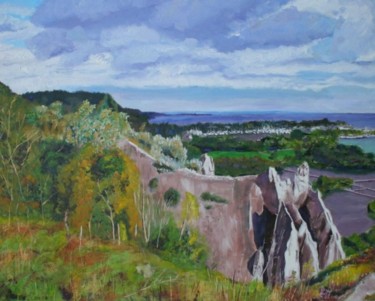 Painting titled "Scarborough's Jewel" by Herscovitch Larry, Original Artwork