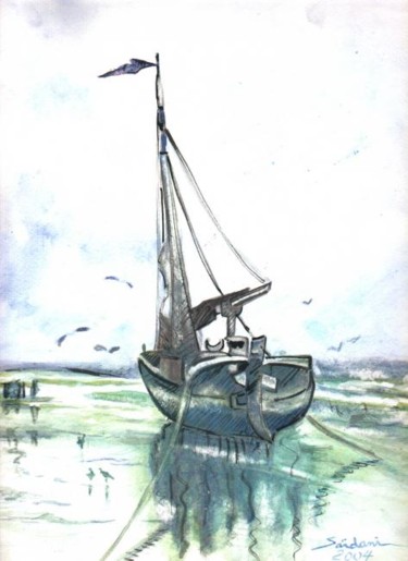 Peinture intitulée "8.jpg" par Abdelkarim Saidani, Œuvre d'art originale
