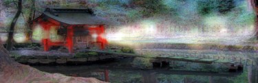 Digital Arts titled "Kyoto Mist" by Angelo Di Pietrantonio, Original Artwork