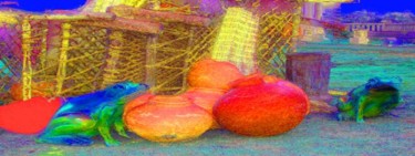 Digital Arts titled "My Little Frogs" by Angelo Di Pietrantonio, Original Artwork