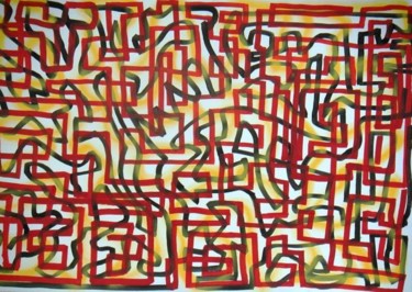 Peinture intitulée "Je sais pas même pa…" par Toytoy, Œuvre d'art originale
