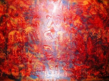 Peinture intitulée "Thank you FGYGTTW" par Toytoy, Œuvre d'art originale