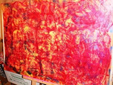 Peinture intitulée "détail THX" par Toytoy, Œuvre d'art originale