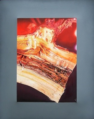 Pittura intitolato "CALORE" da Alessandro Crini, Opera d'arte originale