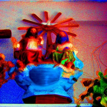 Digital Arts titled "Jesus and Friends" by Angelo Di Pietrantonio, Original Artwork
