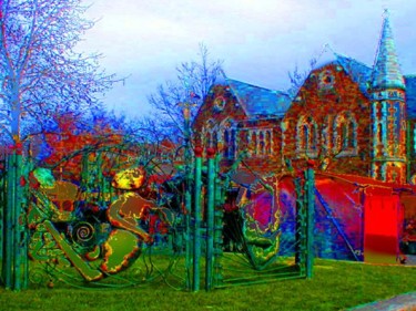 Digital Arts titled "Let's Play House" by Angelo Di Pietrantonio, Original Artwork