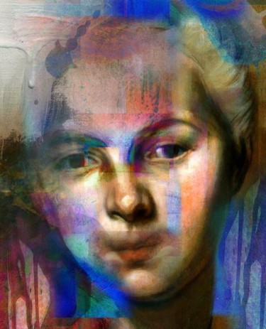 Arts numériques intitulée "Mademoiselle Puvign…" par Bastien Millan, Œuvre d'art originale