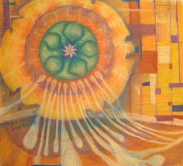Pintura titulada "Sueño con el Sol de…" por Maga, Obra de arte original