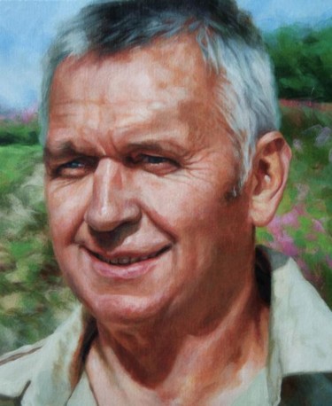 Peinture intitulée "Daniel" par Bastien Millan, Œuvre d'art originale