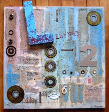 Peinture intitulée ""LA LIBERTE..."" par Catherine Suchocka, Œuvre d'art originale, Autre
