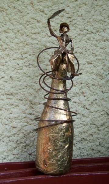 Peinture intitulée "trophée du salon ch…" par Anne-Frédérique Ferret, Œuvre d'art originale