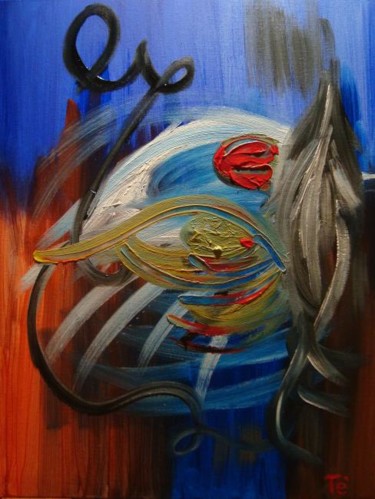 Pintura intitulada "...certeza" por Maria Teresa Duarte, Obras de arte originais, Acrílico