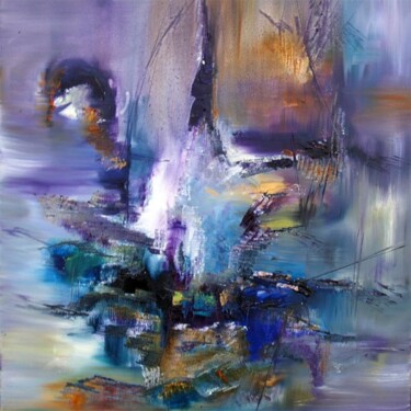 Painting titled "Crescendo fortissimo" by Muriel Cayet, Original Artwork