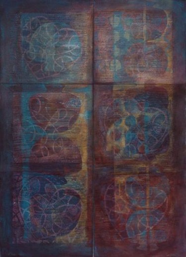 Painting titled "Passion Play - 6 of…" by Kerryn Madsen-Pietsch, Original Artwork, Oil