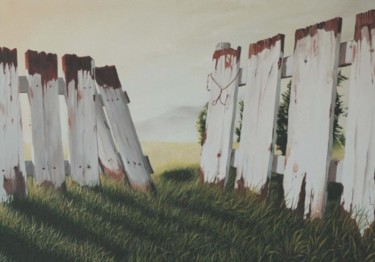 Peinture intitulée "ouverture" par Francois Mauplot, Œuvre d'art originale