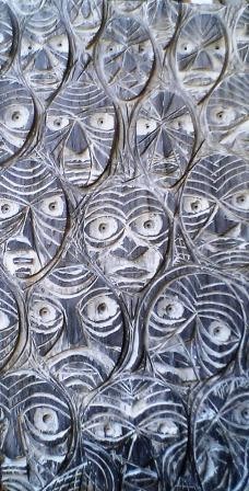 Escultura intitulada "Debaixo d´olho" por Mário Fresco, Obras de arte originais, Pedra