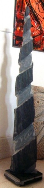 Parafuso Escultura intitulada "Parafuso" por Mário Fresco, Obras de arte originais, Pedra