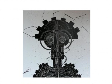Peinture intitulée "les chefs de guerre…" par Yves Cairoli, Œuvre d'art originale