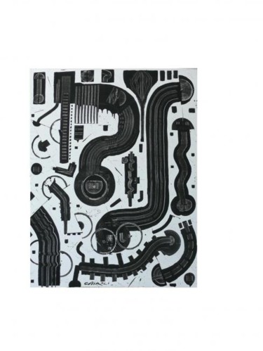 Peinture intitulée "de l'utilité d'avoi…" par Yves Cairoli, Œuvre d'art originale