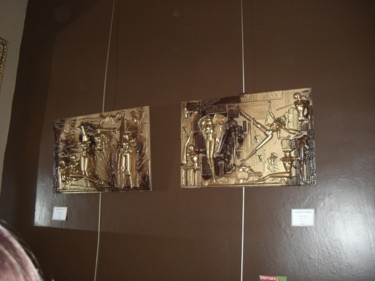 Photographie intitulée "Tableaux exposés" par Philippe Camoisson, Œuvre d'art originale