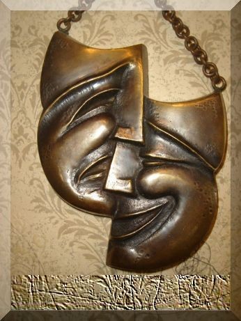 Artesanía titulada "mask_09.jpg" por Artashes Petrosyan, Obra de arte original