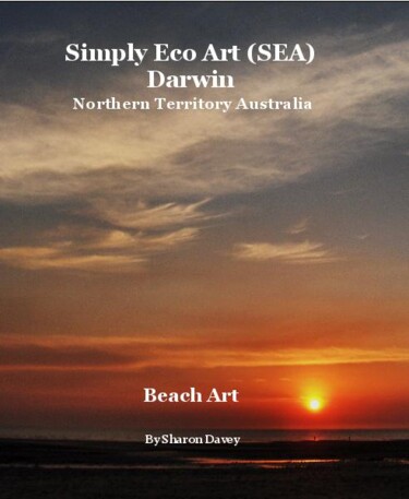 Photography titled "Beach Art     (Book)" by Ladymouse, Original Artwork