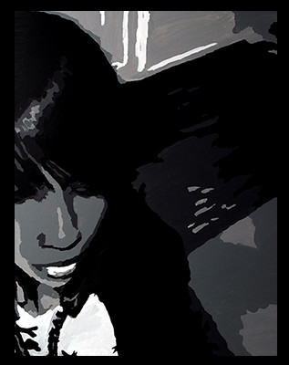 Schilderij getiteld "Getting up" door Steve Haes, Origineel Kunstwerk